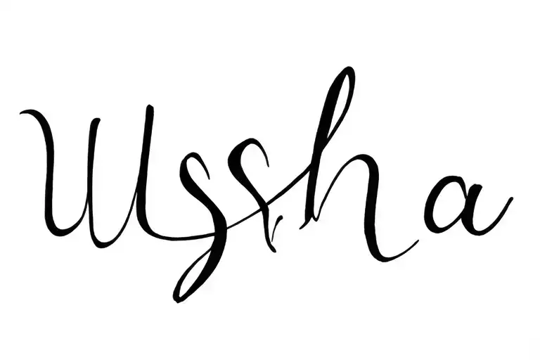 Usha Name Hidden