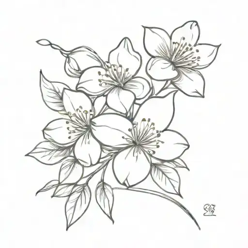 Pear Flowers