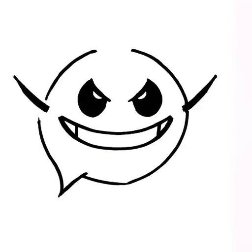 Evil Smile Emoji