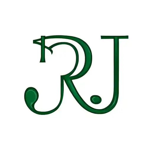 Irish Symbol Incorporated With Two Letter Rs And One J