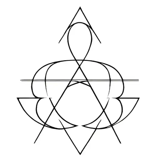 Alpha And Omega Symbol Together Symbolizing