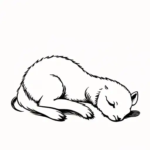 Sleeping Lamb