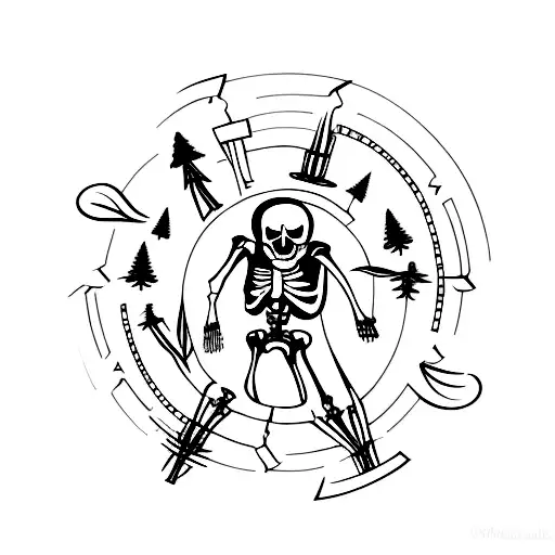 Skeleton Sled