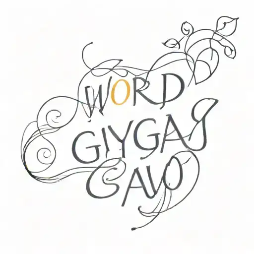 Word Gaygay Written Underneath