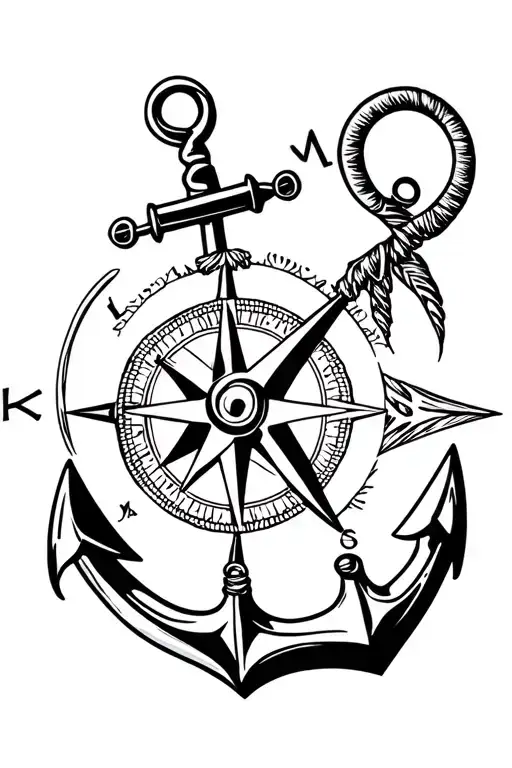 Compass And Anchor