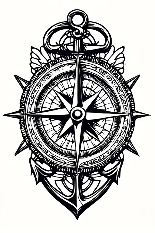 Compass And Anchor