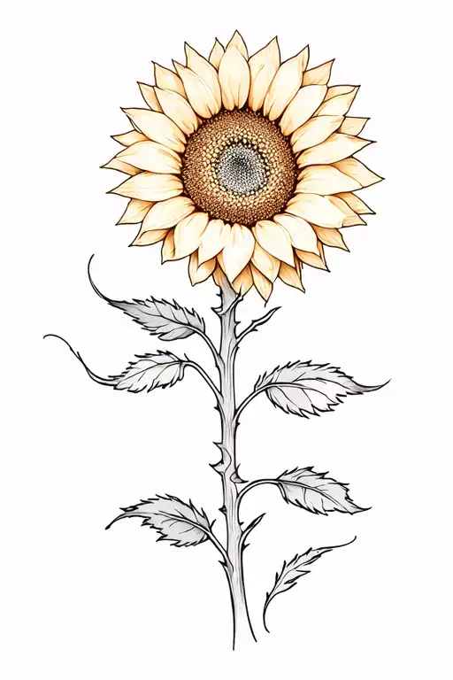 Sunflower Spine