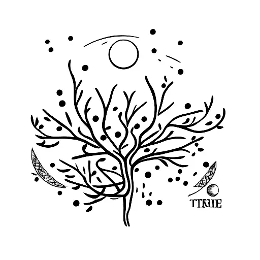 Tree With Moon
