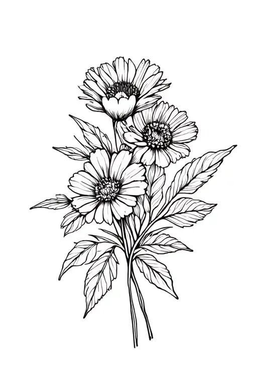 Birthflower Bouquet November And February