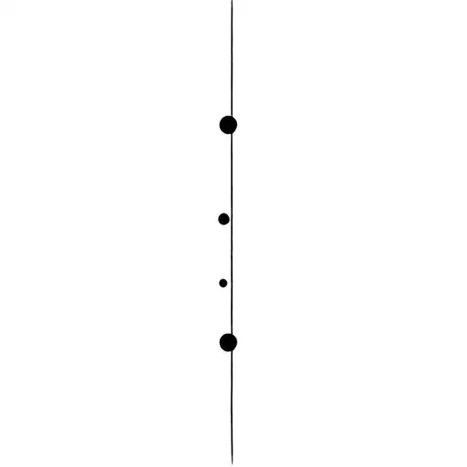 3 Dots And 2 Lines