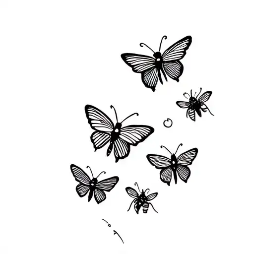 Butterflies And Bees