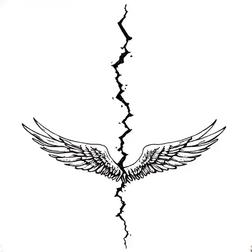 Broken Wings Falling Icarus
