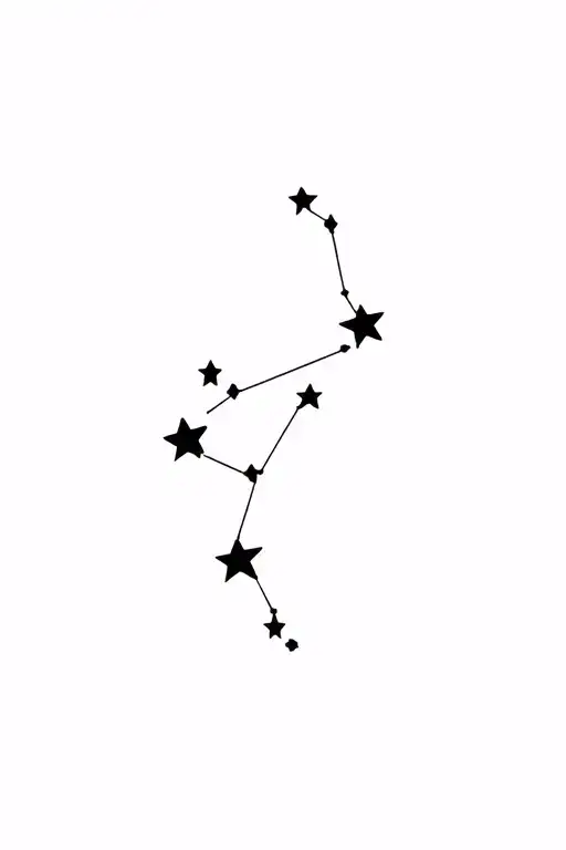 Stars And Capricorn Constellation