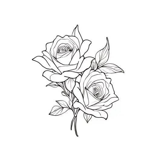 Roses With Lilies