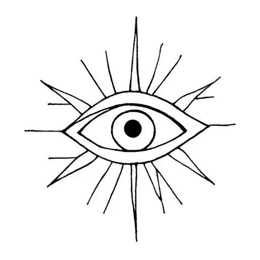 Sun And Eye Combined