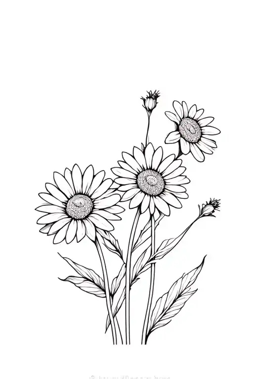 Daisy And Chrysanthemum Flower