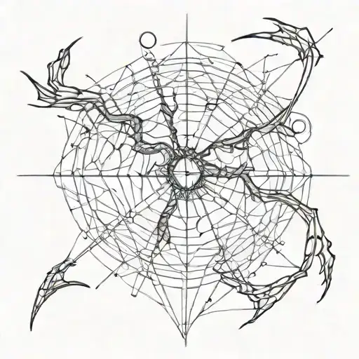 Sagittarius Made Only From Spider Webs