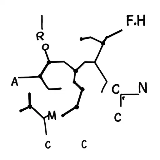 Serotonin Chemical Structure And Semicolon
