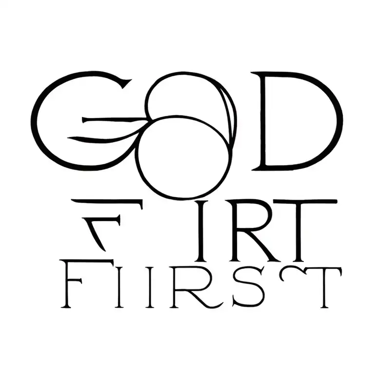 God First