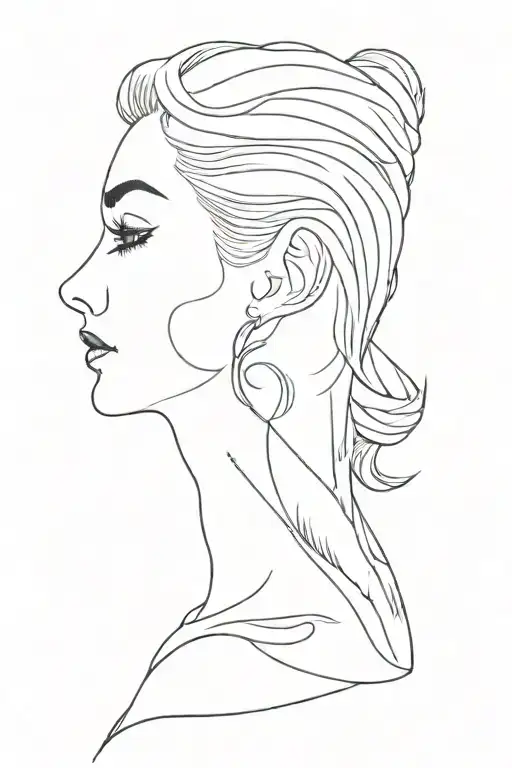 Neck Tattoo Showcasing