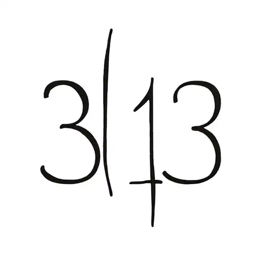 313 Only Number
