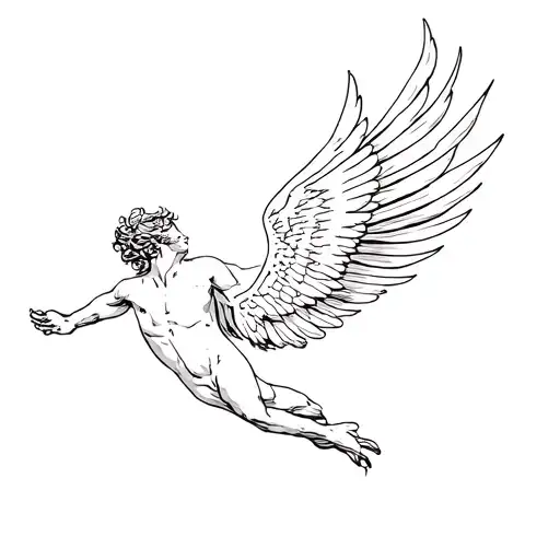 Fall Of Icarus Falling