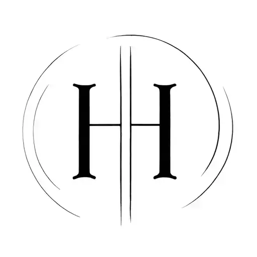 Cirkel And Letter H