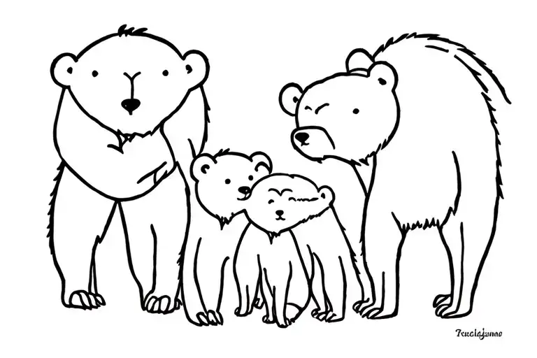 Bear Family Members