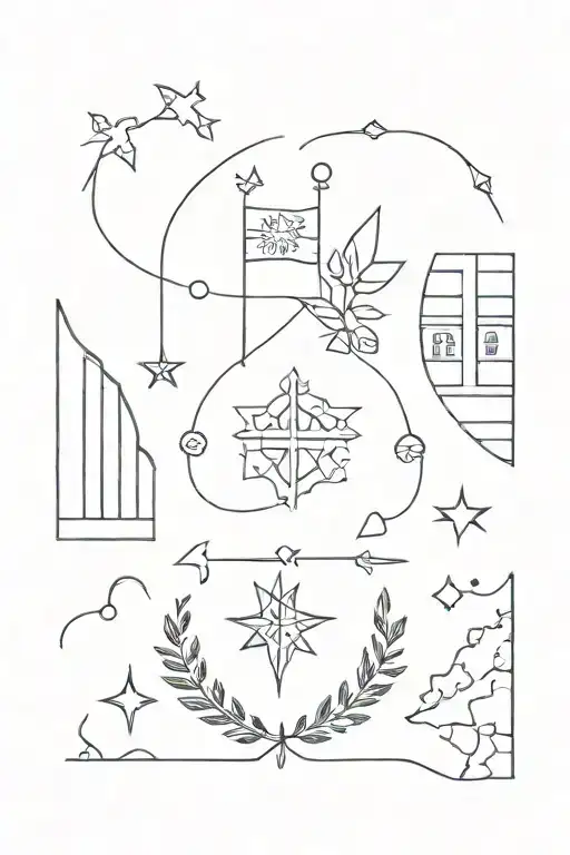 Sweden England Scotland Elements Inspired