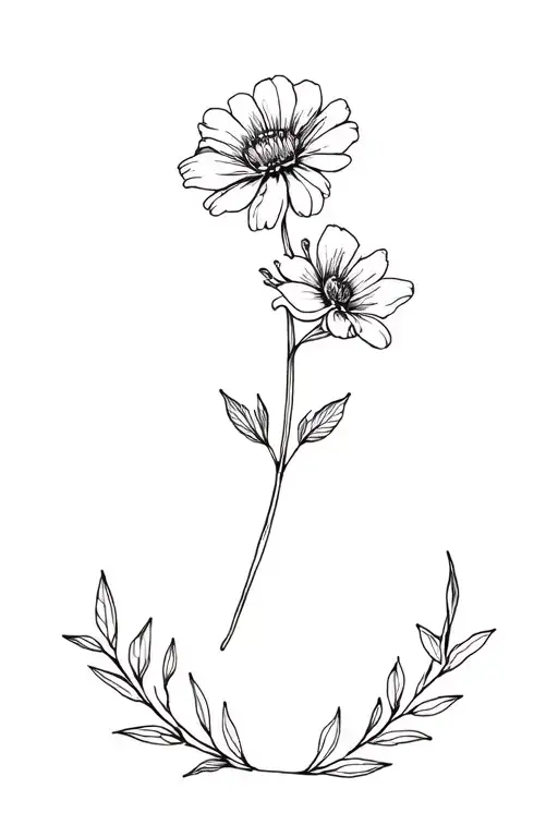 April And August Birth Flower