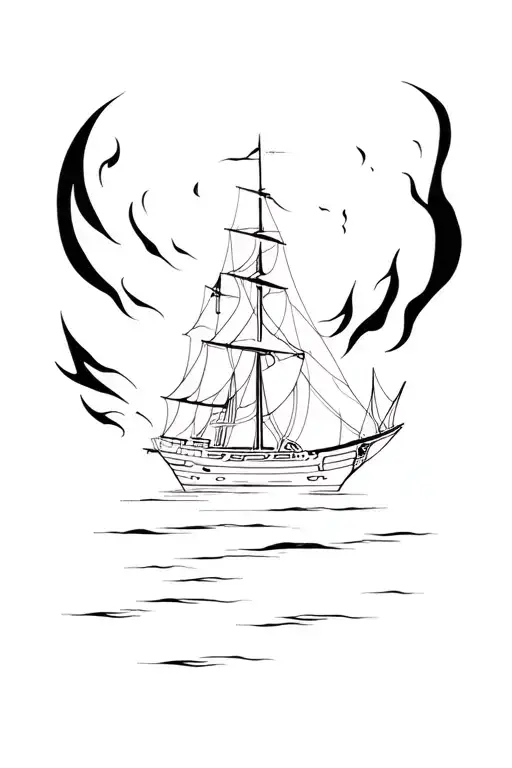 Storm Ship Fire Rebirth