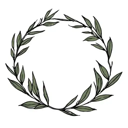 Olive Wreath Leaves
