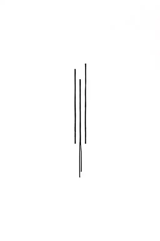 Vertical 111 Numbers