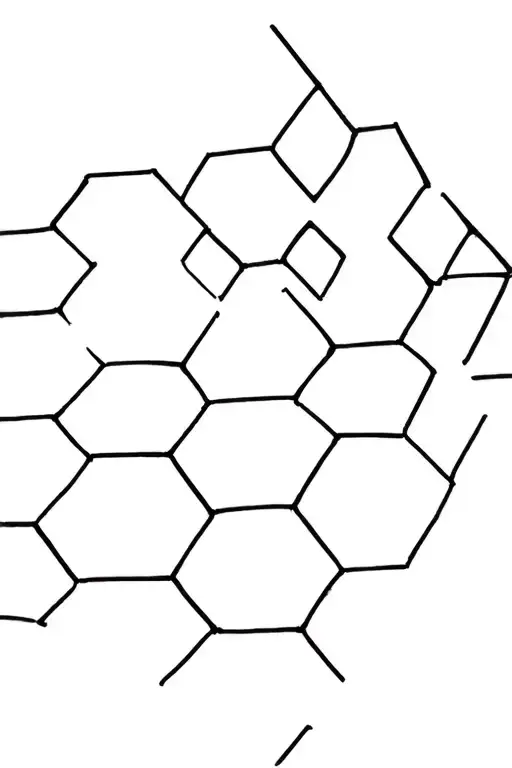 Honeycomb Pattern Outline