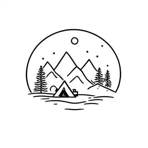 Camping Near Mountains