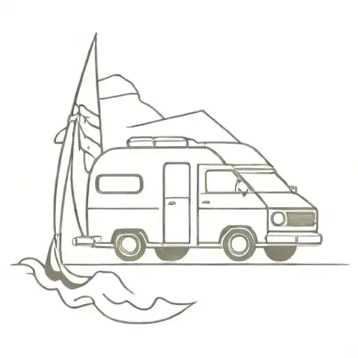 Surfing Camping 4Wd