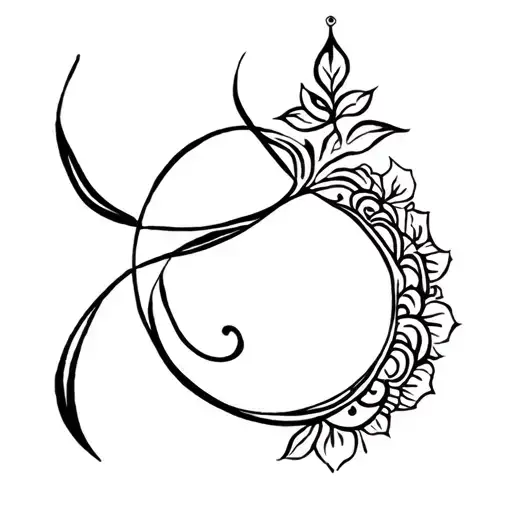 Maa Tattoo Design
