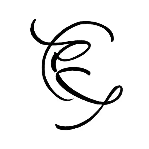 Cursive E