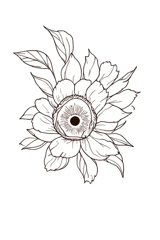 The Peony Of The Eye Is The Sun