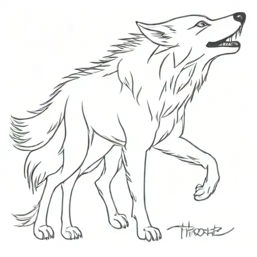 Wolf From Game Of Thrones