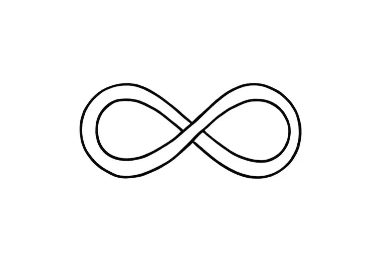 Infinity Symbol With Name