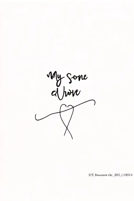 My Sone Name And Birthdate Full