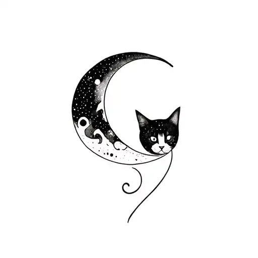 Moon And Soliel Cat