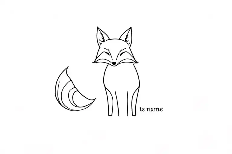 Fox With Name