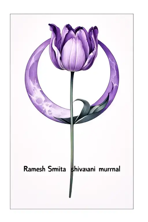 Tulip Purple Moon Name With Ramesh Smita Shivani Mrunal In Korean Language