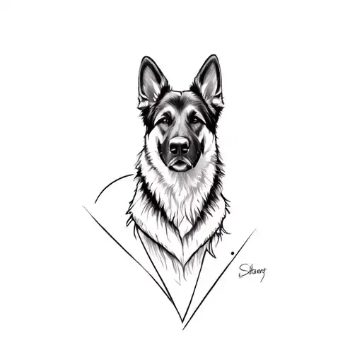 A German Shepherd