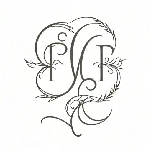 Family Initials Of 4