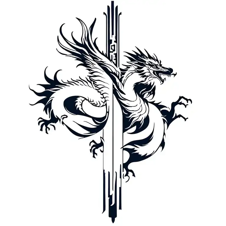 Dragon And Phoenix Fight