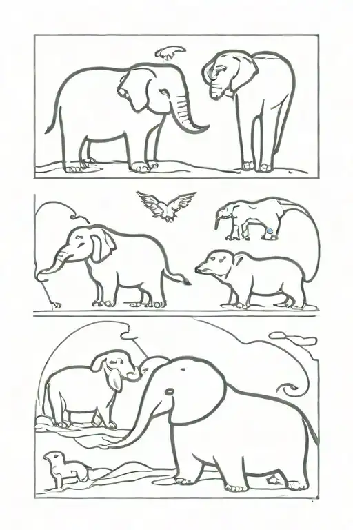 Polar Beat And Penguin And Elephant And Pug