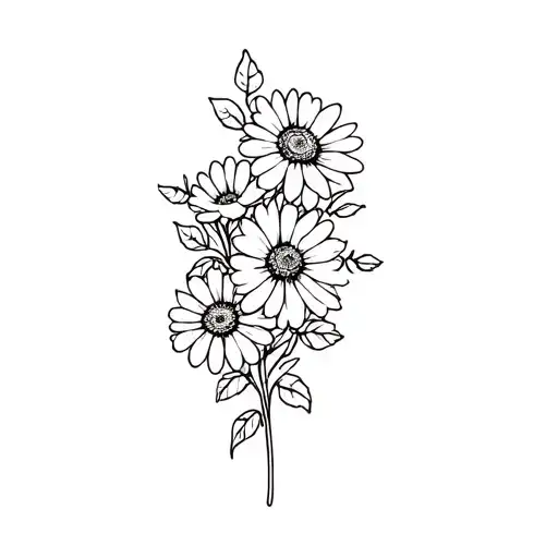 The Flowers Rose And Daisy Intertwined With A Whimsy Vibe And Lots Of Foliage